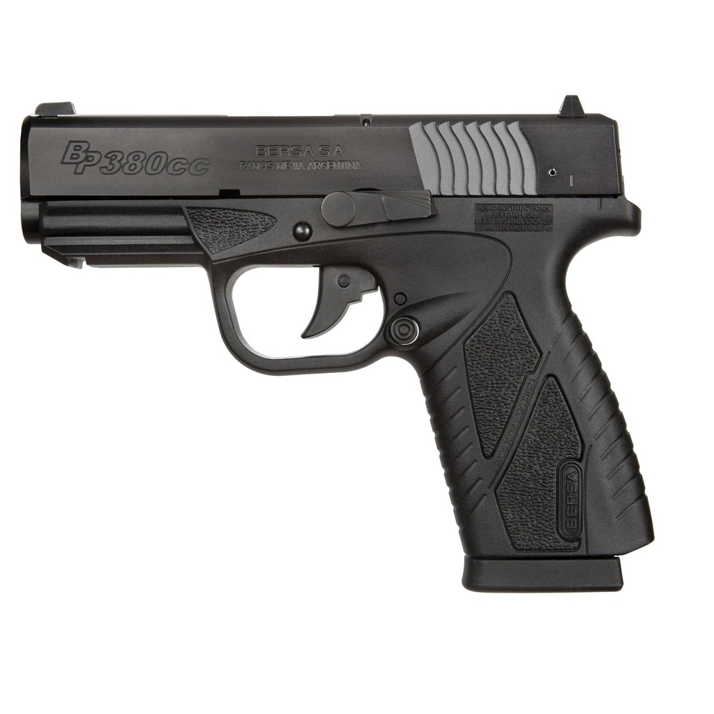 Bersa Concealed Carry DA 380ACP 3.3" Barrel 8Rds Black