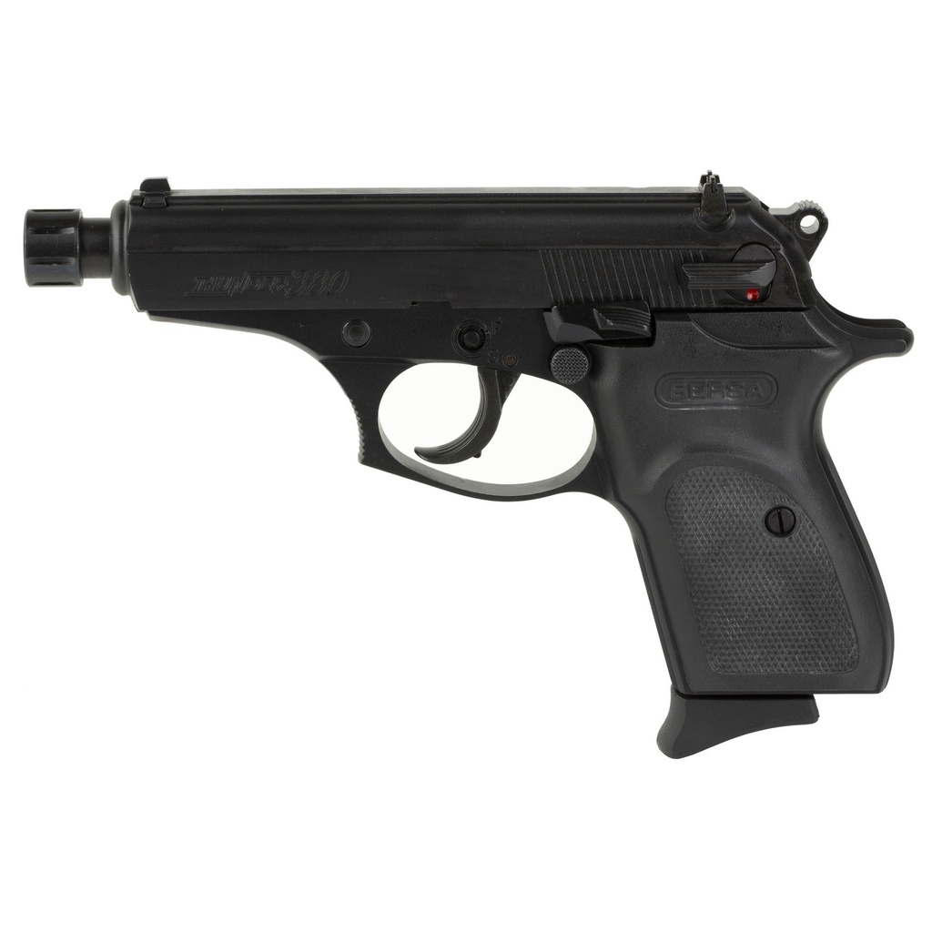Bersa Thunder DA/SA 380ACP 4.3" Threaded Barrel 8Rds Black