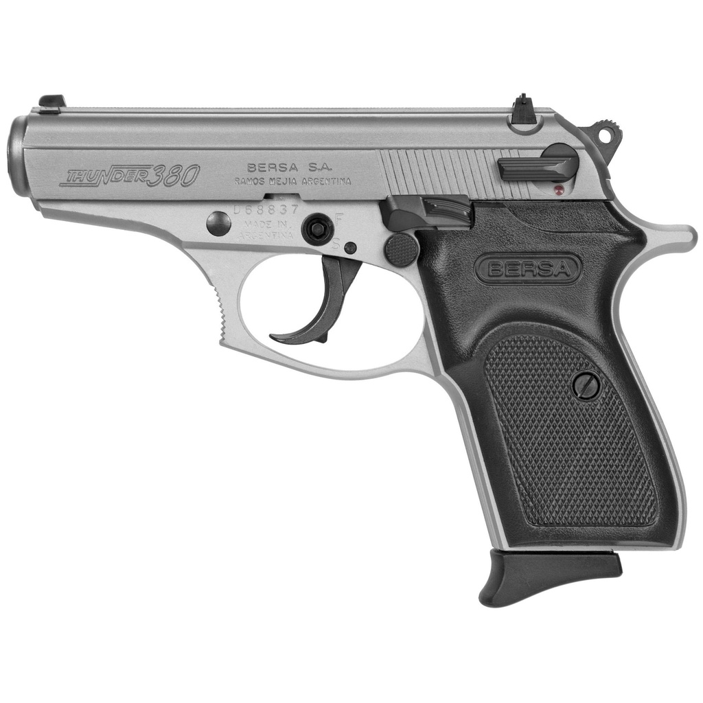 Bersa Thunder DA/SA 380ACP 3.5" Barrel 8Rds Silver