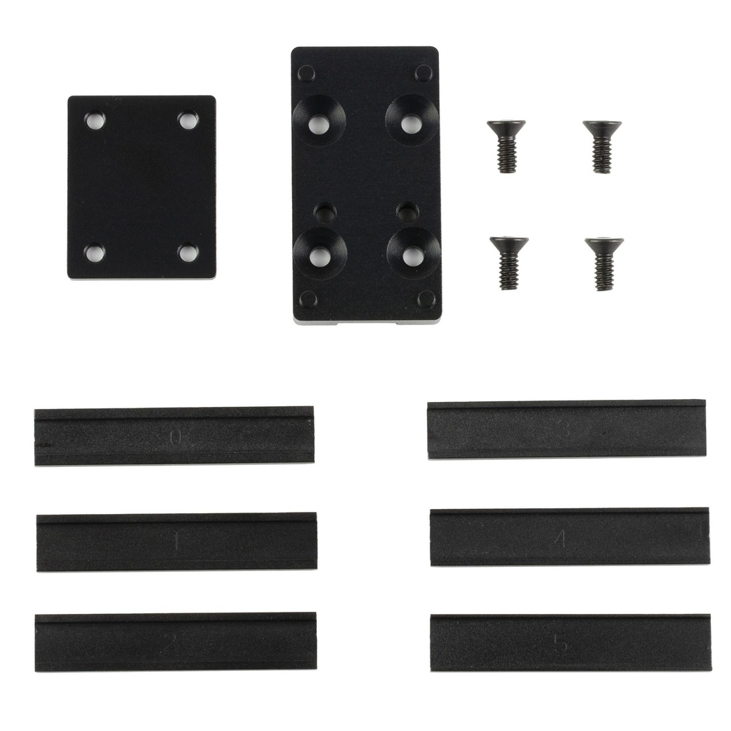 Burris Optics Speedbead Universal Vent Rib Mount Fits Standard Shotgun Vent Rib For Burris FastFire Black 