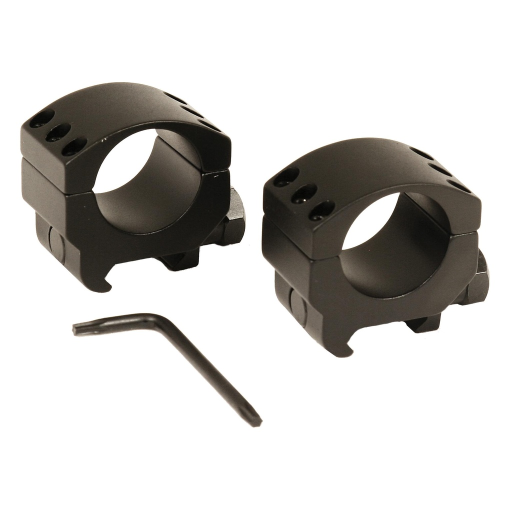 Burris Optics XTR Tactical Ring 1" Low 2 Piece Black