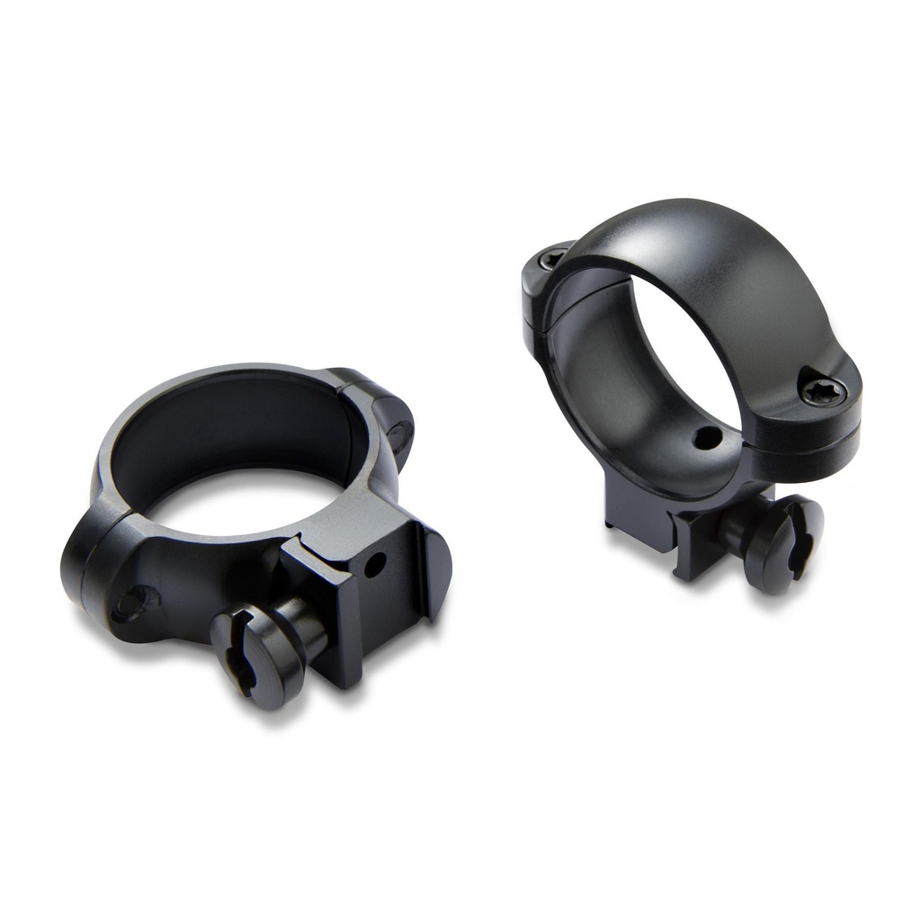 Burris Optics Signature Rimfire Scope Rings 1" Fits Picatinny or 11mm Dovetail Medium Height Black