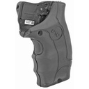 Crimson Trace Corporation Hi-Brite LaserGrip Fits S&W J Round Butt Rubber Wraparound Red Laser Black