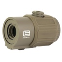 EOTECH G43 Magnifier 3X Compact No Mount Matte Finish Tan 