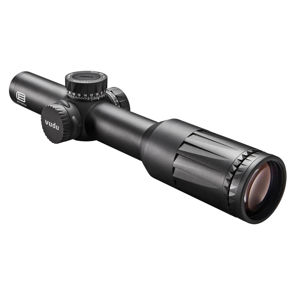 EOTECH Vudu Rifle Scope 1-6X24mm First Focal Plane SR-1 Green Illuminated MRAD Reticle Black 