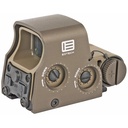 EOTECH Tactical Holographic Non-Night Vision Compatible Sight Red Reticle 68MOA Ring with 1MOA Dot Tan Includes CR123 Battery 
