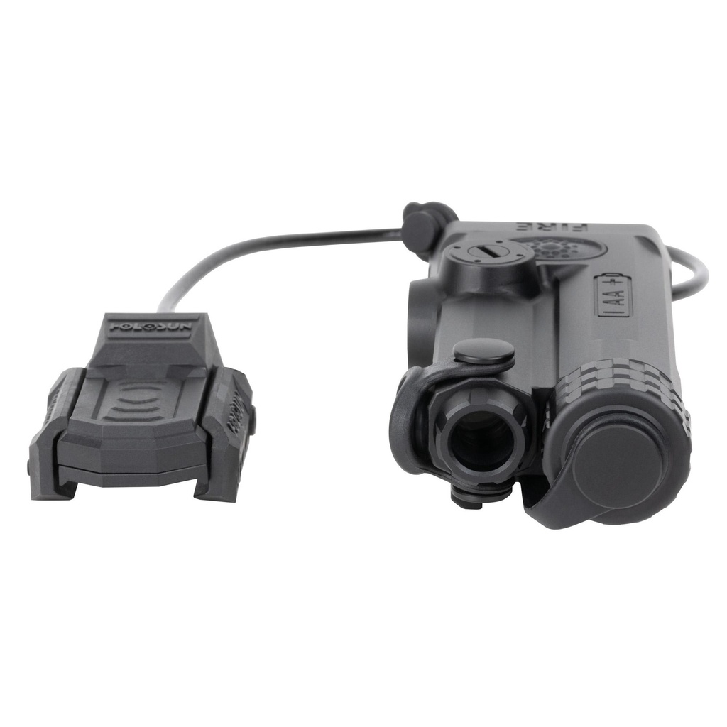 Holosun Technologies IRIS 1 Rifle Laser System Red Laser Fits Picatinny Remote Activated Button Black 