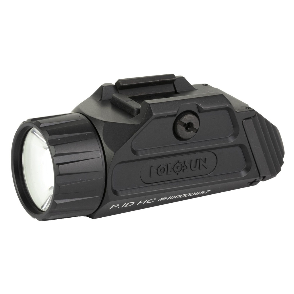 Holosun Technologies Holosun P.ID High Candela Weapon Mounted Light 42,000 Candela Fits Pistol and Picatinny Black 