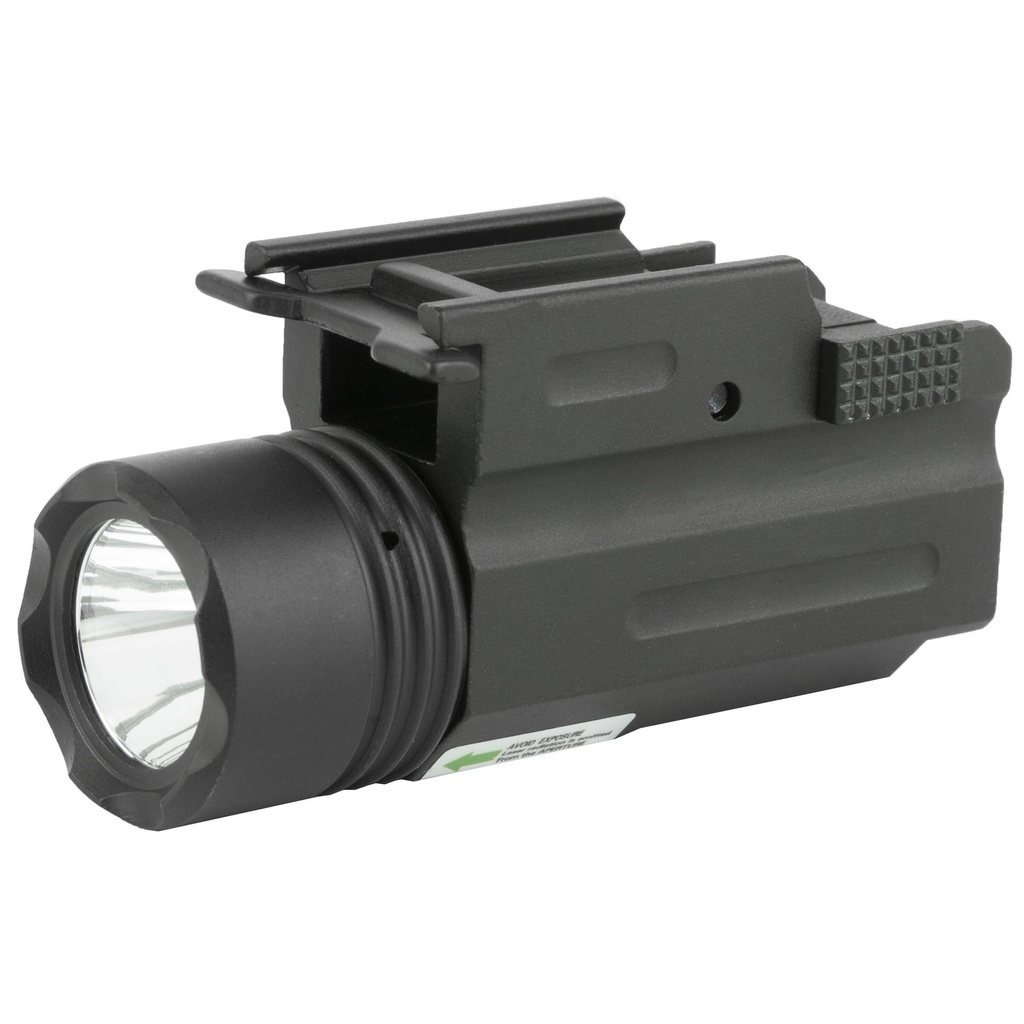 NcSTAR Flashlight & Green Laser with Quick Release Mount Fits Picatinny/Weaver Rail 200 Lumens Green Laser Black Light and Laser Modules are Interchangeable 