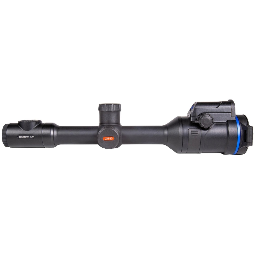 Pulsar Thermion Duo DXP50 Thermal Weapon Sight 2-16X Magnification 30mm Main Tube Multiple Reticles Black 
