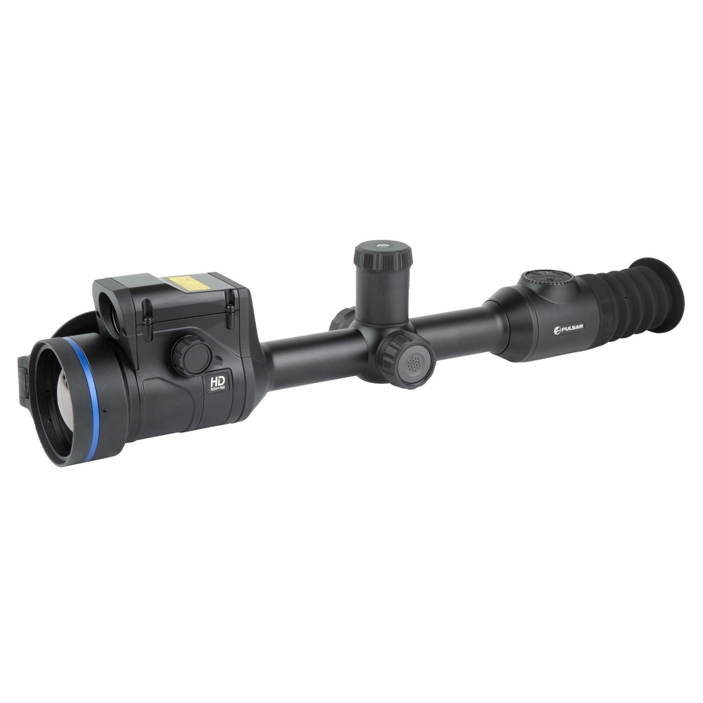 Pulsar Thermion 2 LRF XL60 Thermal Weapon Sight 2.5-20X Magnification 30mm Main Tube 60mm Objective Multiple Reticles Black Includes Mount 