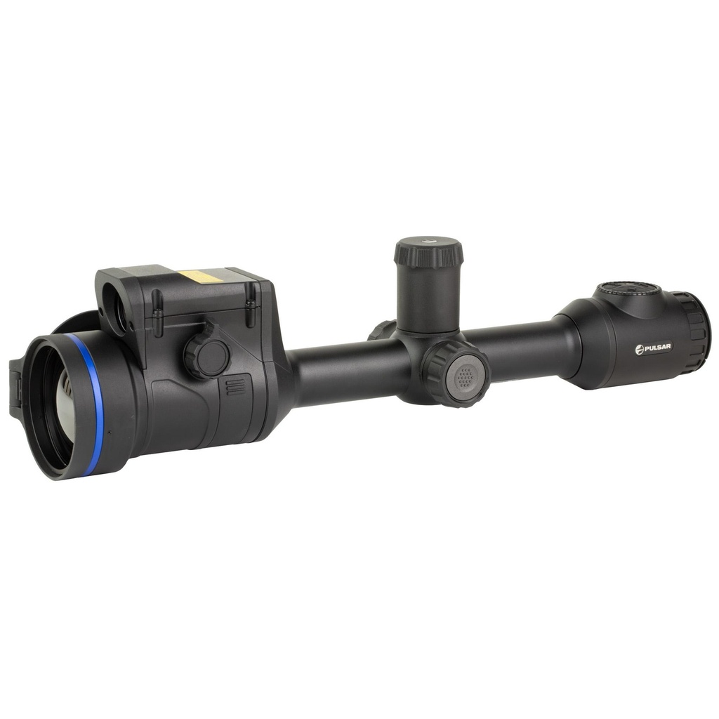 Pulsar Thermion 2 LRF XG60 Thermal Weapon Sight 4-32X Magnification 30mm Main Tube 60mm Objective Multiple Reticles Black Includes Mount 