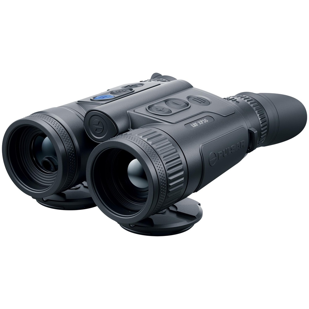 Pulsar Merger LRF XP35 Thermal Imaging Binocular 2-16X Magnification 35mm Objective Black 