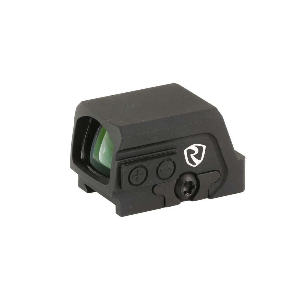 Riton Optics Tactix Closed Emitter Red Dot 22mm Black 2 MOA Dot Reticle RMR Footprint 