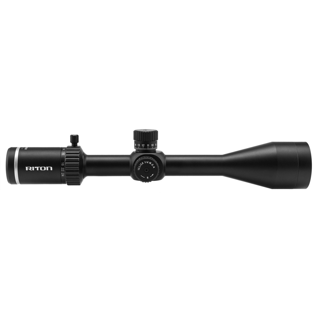 Riton Optics 3 Series Conquer Rifle Scope 6-24X50mm 30mm Tube MPSR Illuminated Reticle Black 