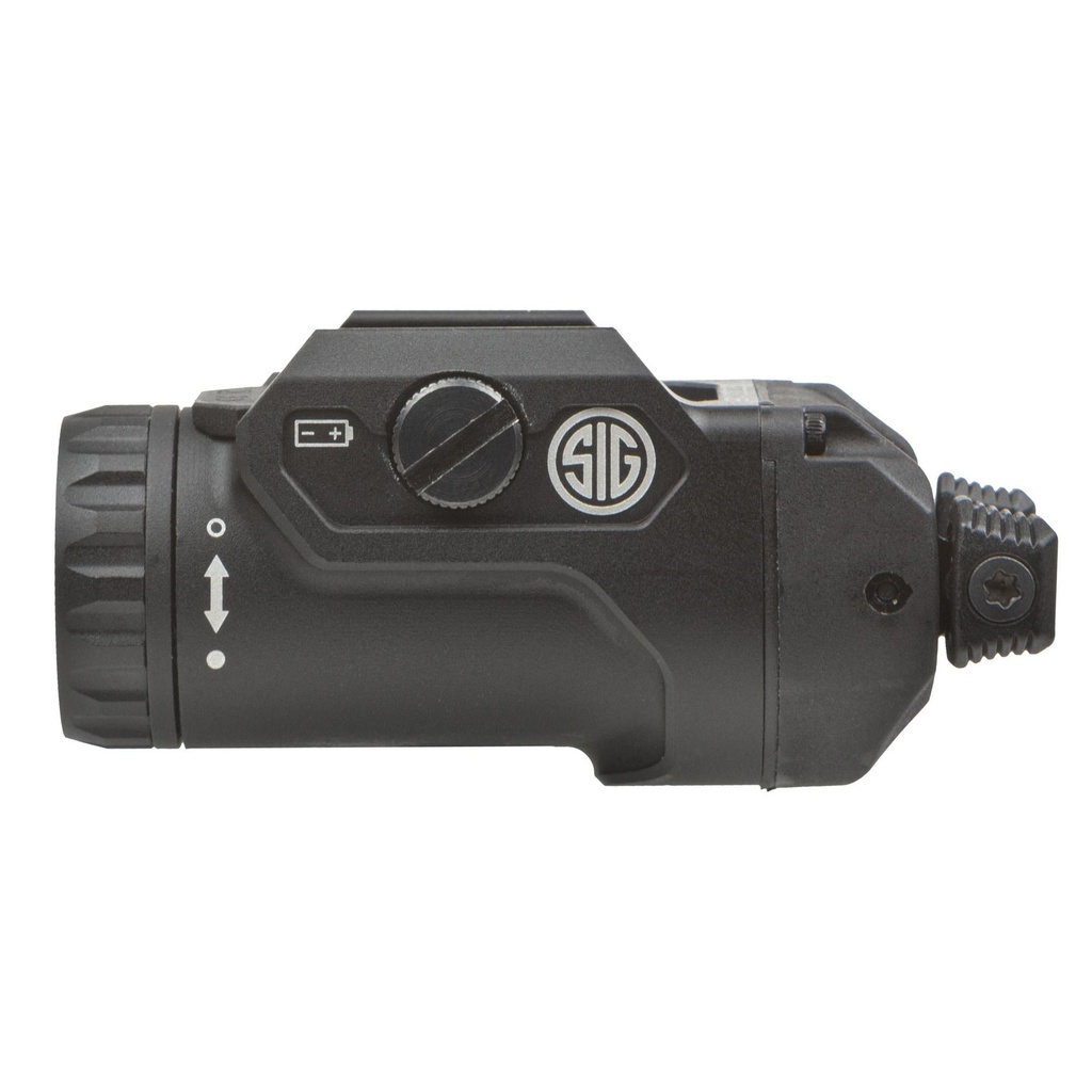 Sig Sauer FOXTROT2R Weapon Mounted Light 20,000 Candela 700 Lumens White Light Matte Finish Black 