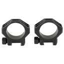 Sig Sauer Alpha6 Scope Ring Set 34mm Medium .95" Height Anodized Finish Black Fits Picatinny 