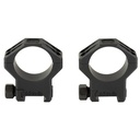 Sig Sauer Alpha6 Scope Ring Set 34mm Extra High 1.25" Height Anodized Finish Black Fits Picatinny 