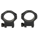 Sig Sauer Alpha6 Scope Ring Set 35mm Extra High 1.25" Height Anodized Finish Black Fits Picatinny 