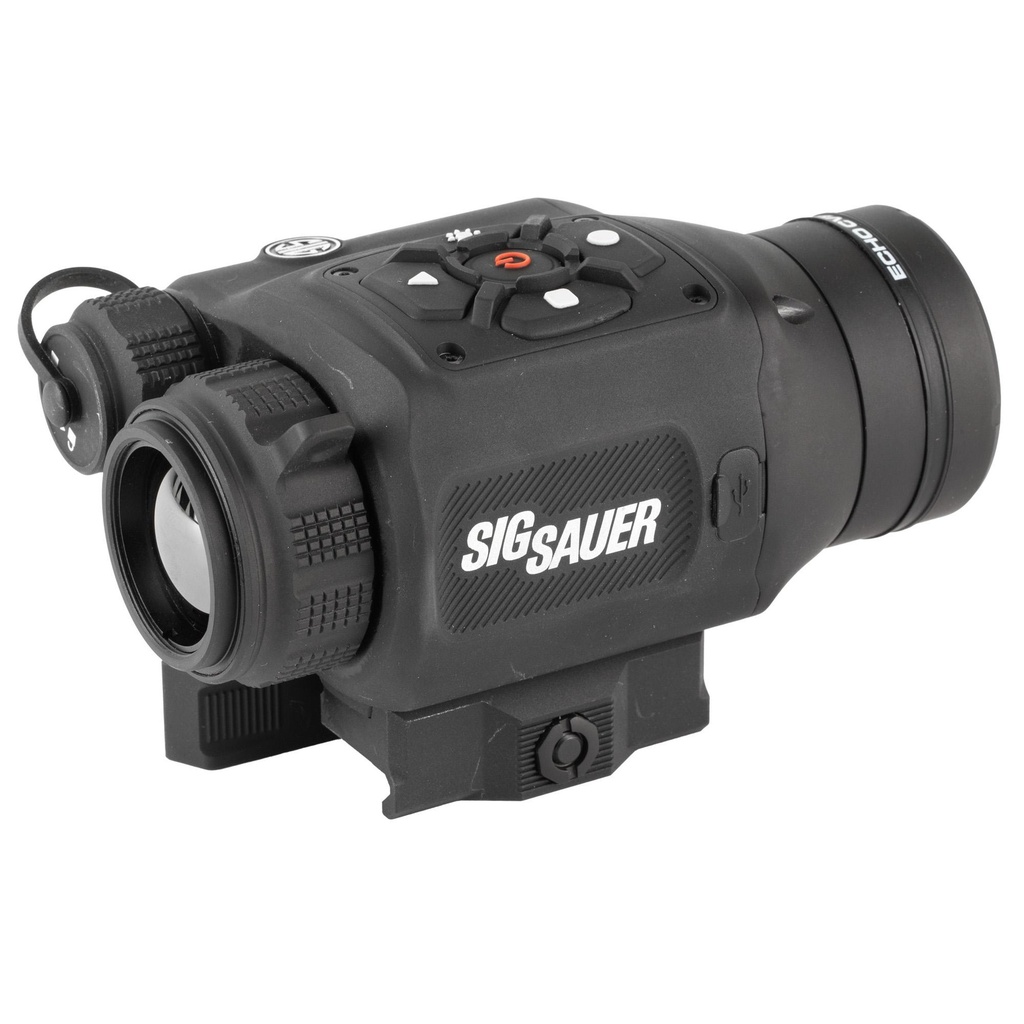 Sig Sauer ECHO Thermal CV25 Thermal Clip-On Sight 1-8X25mm 640X512 Core Resolution Black 