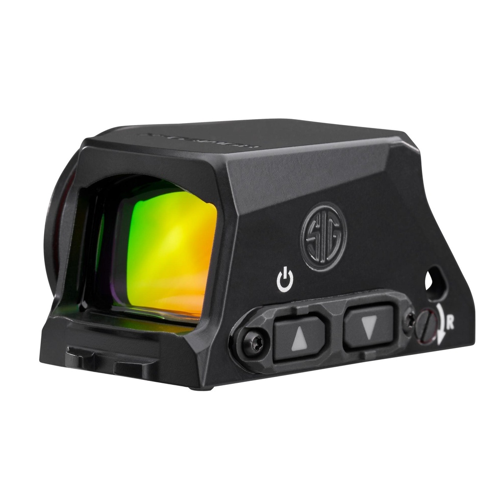 Sig Sauer ROMEO-X SIG-LOC PRO Red Dot Enclosed Emitter 1X 24mm 32 MOA Circle with 2 MOA Red Dot Black 