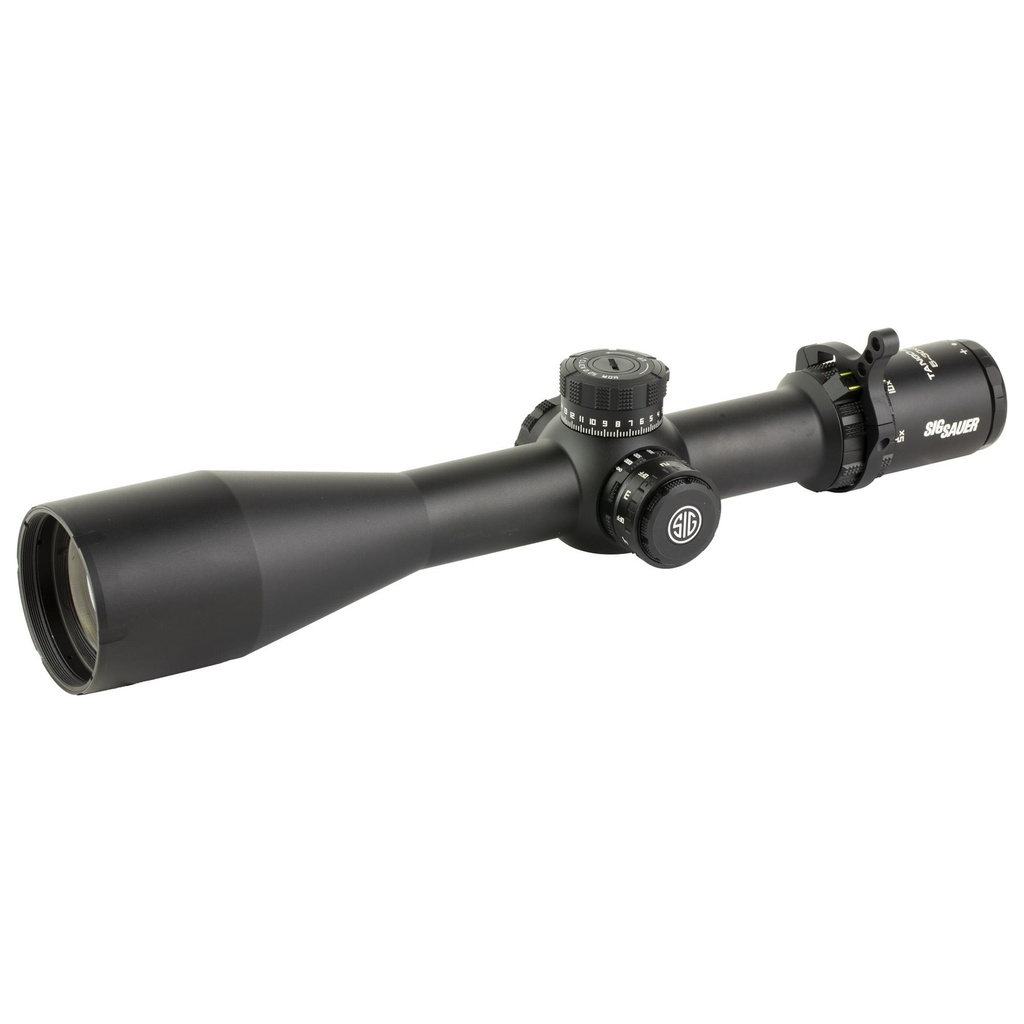 Sig Sauer Tango DMR Rifle Scope 5-30X56mm First Focal Plane DEV-L-MRAD Illuminated Reticle 34mm Main Tube 0.1 MRAD Adjustment Black 