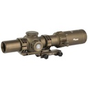 Sig Sauer Tango MSR Rifle Scope 1-10X26 BDC10 Illuminated Reticle First Focal Plane 34mm Main Body Tube Coyote Brown Includes Alpha MSR Mount and Flip Back Covers 