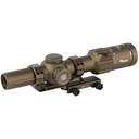 Sig Sauer Tango MSR Rifle Scope 1-6X24 BDC6 Illuminated Reticle Second Focal Plane 30mm Main Body Tube Coyote Brown Includes Alpha MSR Mount and Flip Back Covers 