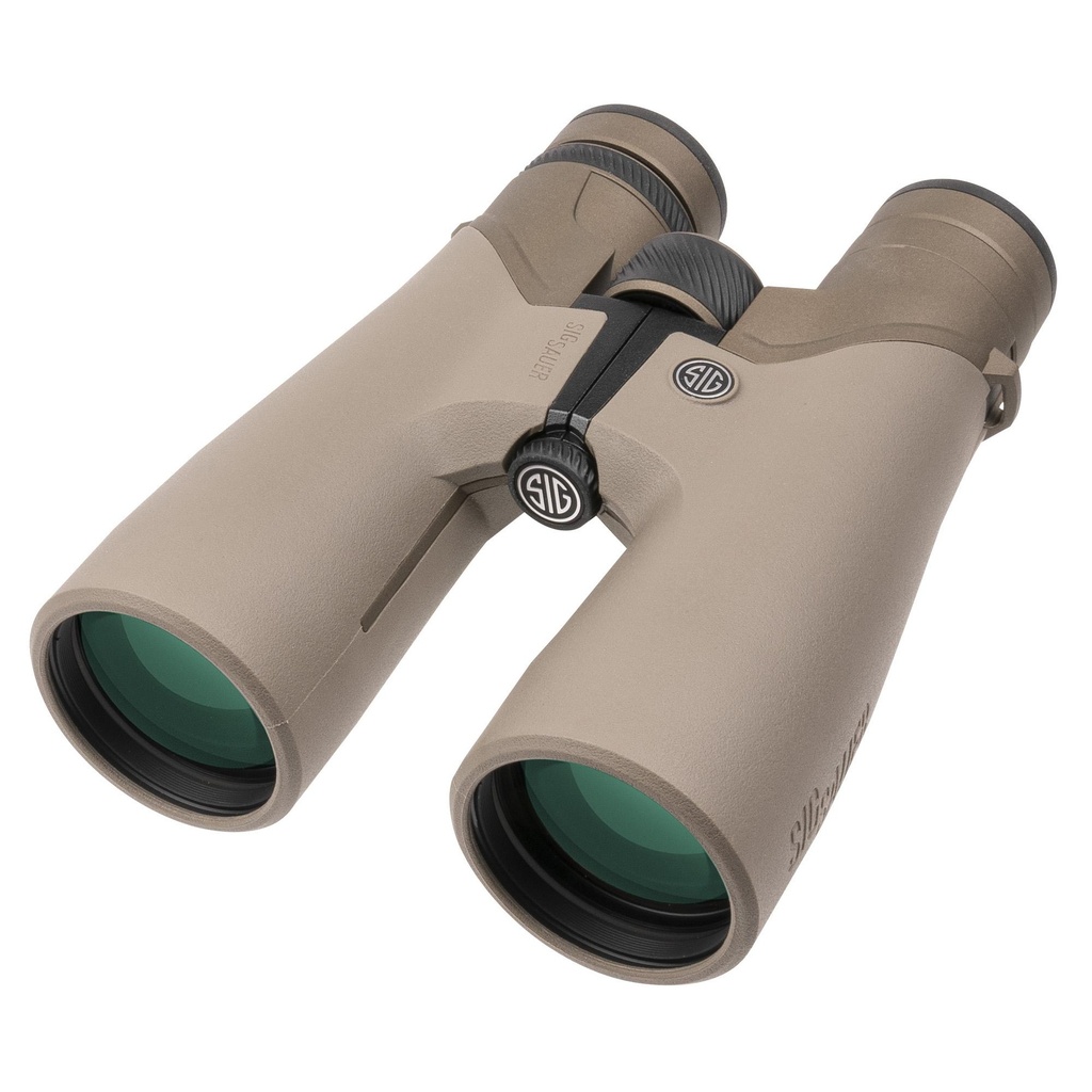 Sig Sauer ZULU10 HDX Binoculars 12X50mm Flat Dark Earth Includes Lens Cover and Carrying Case 