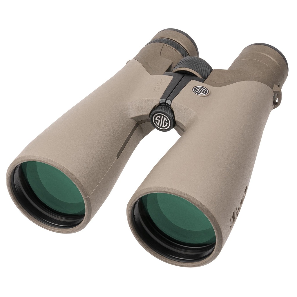 Sig Sauer ZULU10 HDX Binoculars 15X56mm Flat Dark Earth Includes Lens Cover and Carrying Case 