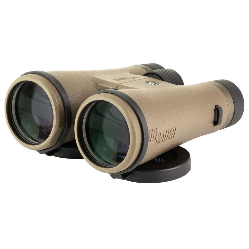 Sig Sauer CANYON HD Binoculars 12X Magnification 50mm Objective Coyote Includes Custom Binocular Harness Strap 
