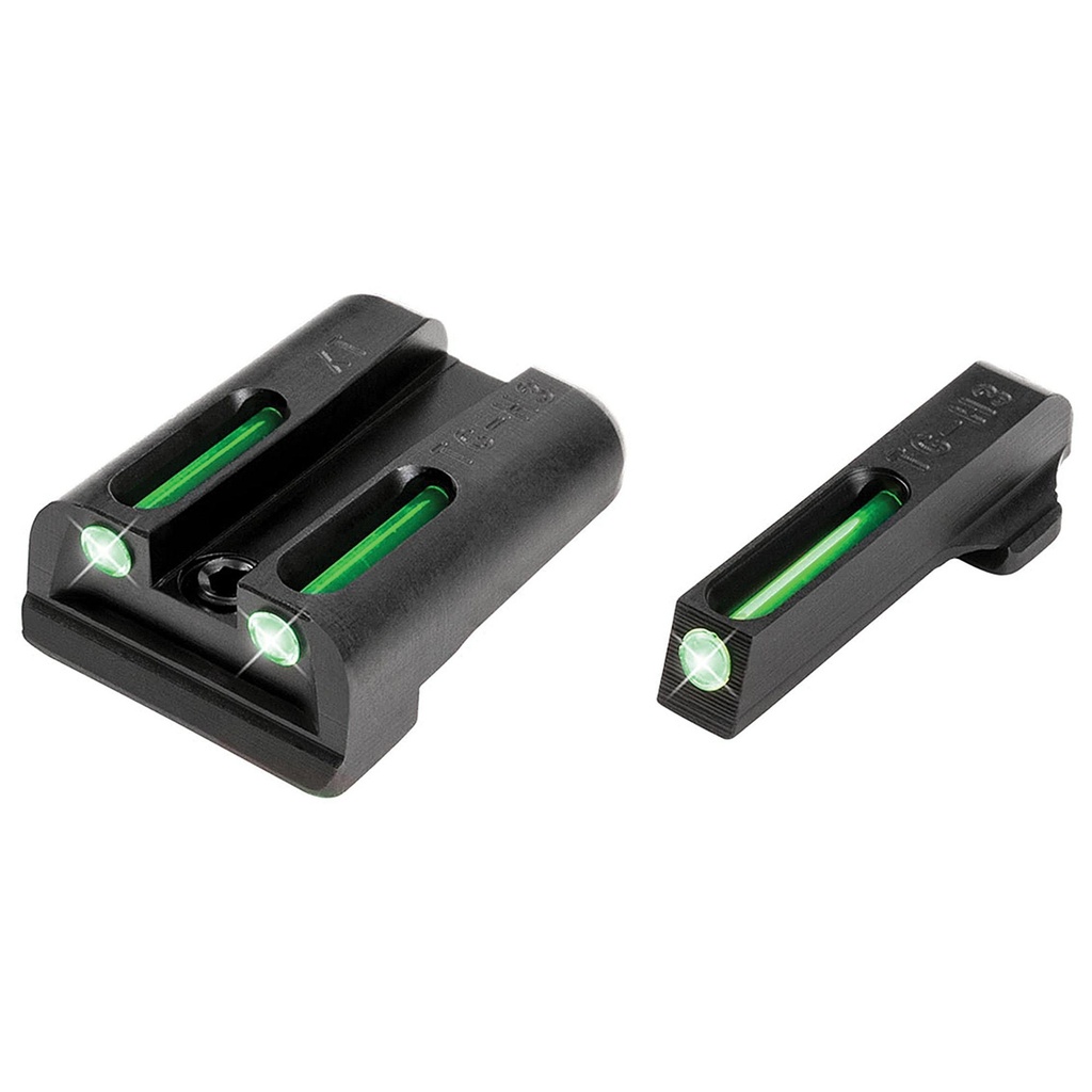 TRUGLO Brite-Site Tritium/Fiber Optic Sight Fits Springfield Green 