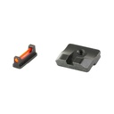 TRUGLO Fiber Optic Pro Sight Set Fits Glock High Black Rear Sight and Red Front 