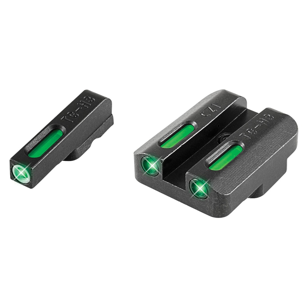 TRUGLO Brite-Site TFX Sight Fits CZ 75 Series Tritium /Fiber-Optic Day/Night Sight 24/7 Brightness 