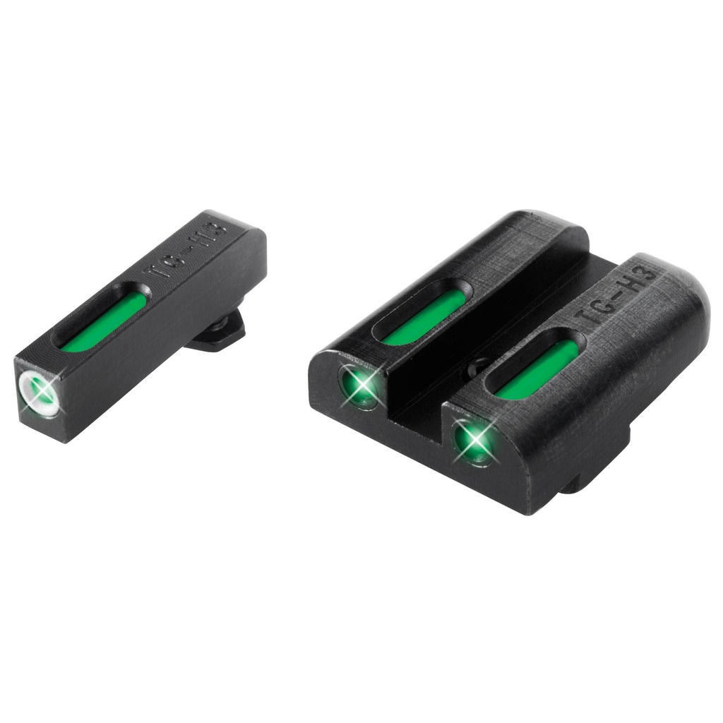 TRUGLO Brite-Site TFX Sight Night Sight Low Fits Glock 17,17L,19,22,23 24/7 Brightness 