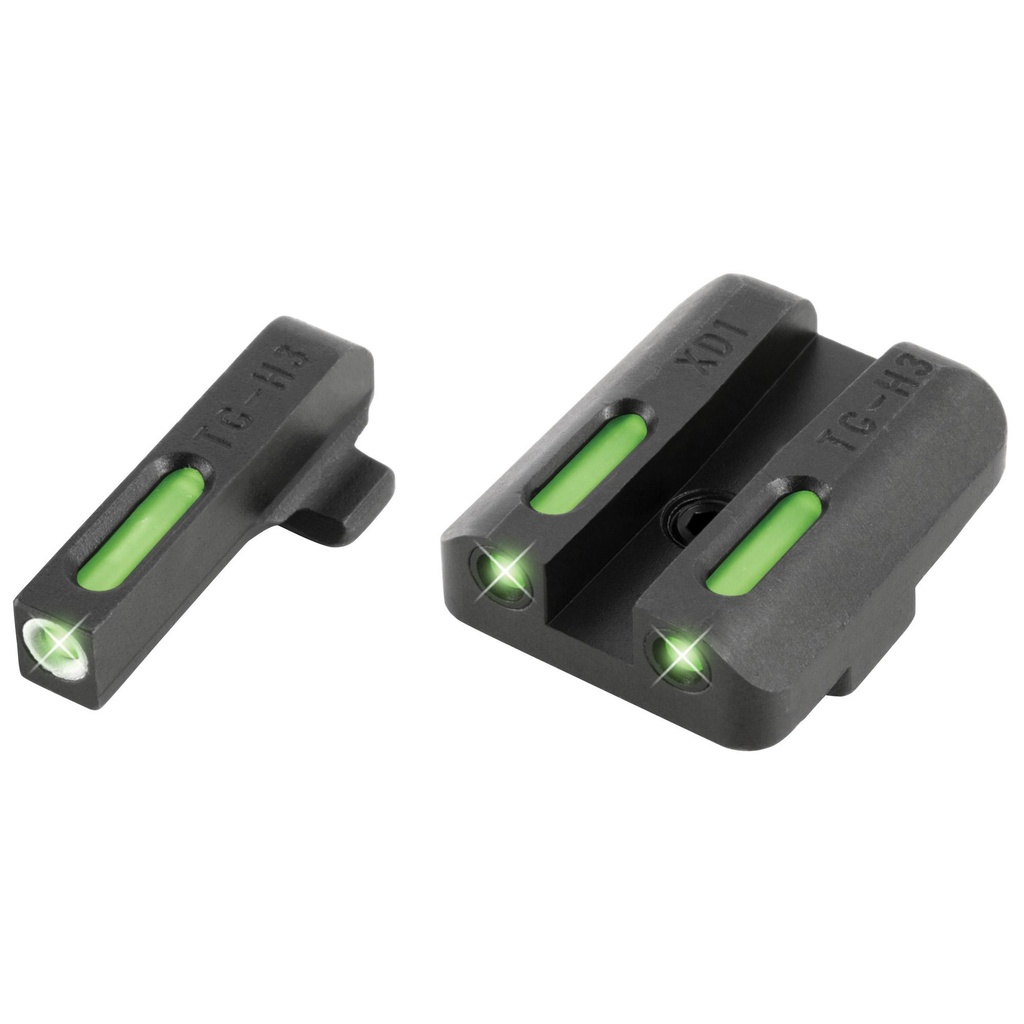 TRUGLO Brite-Site TFX Sight Fits Springfield XD/XDM 24/7 Brightness 