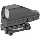 TRUGLO TRU-BRITE Red Dot 1X34mm 5 MOA Red and Green Dot Black Includes Picatinny Mount 