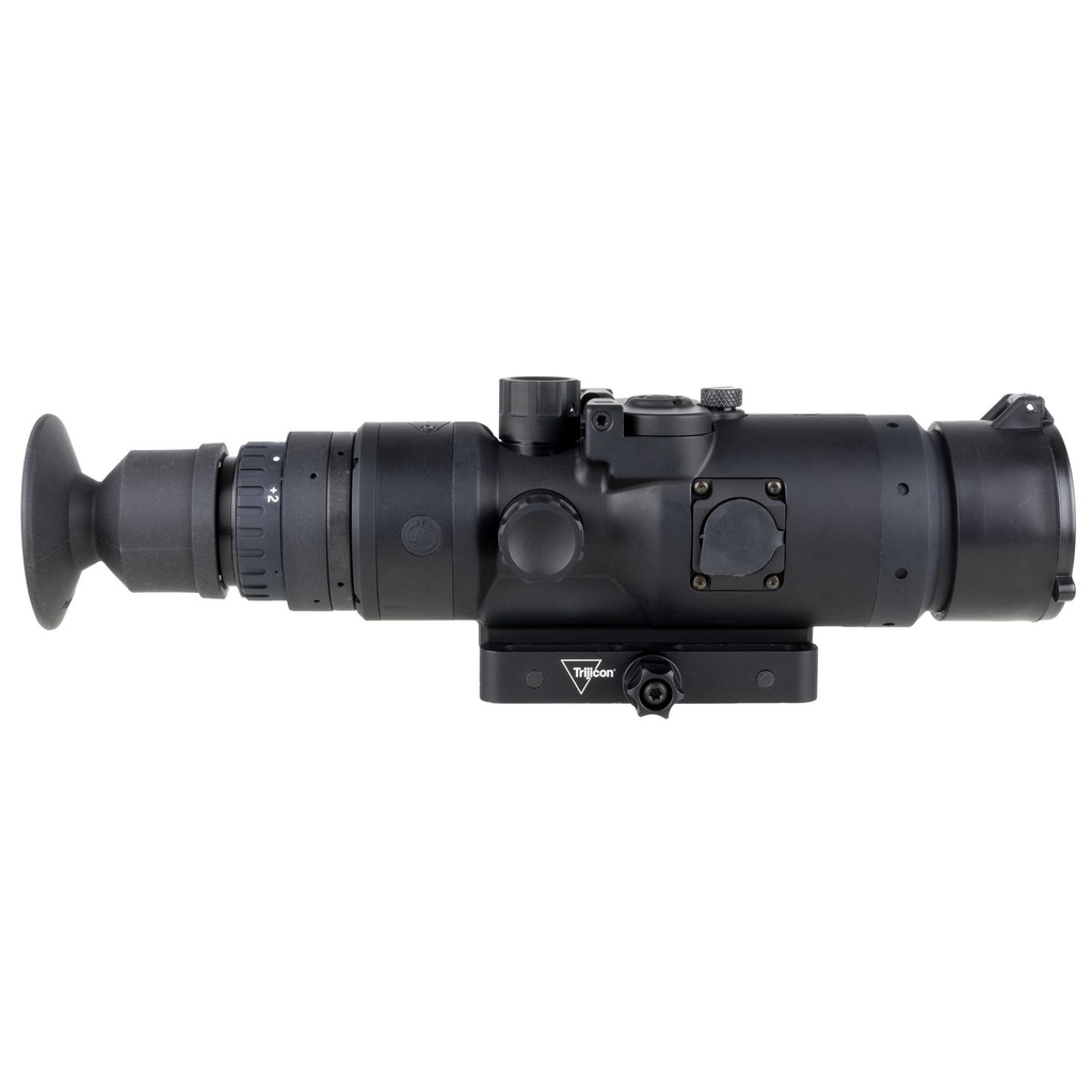 Trijicon Electro Optics IR-Hunter Type 3 Thermal Waepon Sight 1.75X Optical Magnification 1-8X Digital Zoom 1.75-14X Combined Magnification 35mm Objective Multiple Reticles 640x480 Pixels 30Hz/60Hz Frame Rate Q-LOC Picatinny Rail Mount Black 