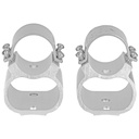 Weaver See-Thru Mount For Ruger 10/22 Symmetrical Caps Silver Finish 