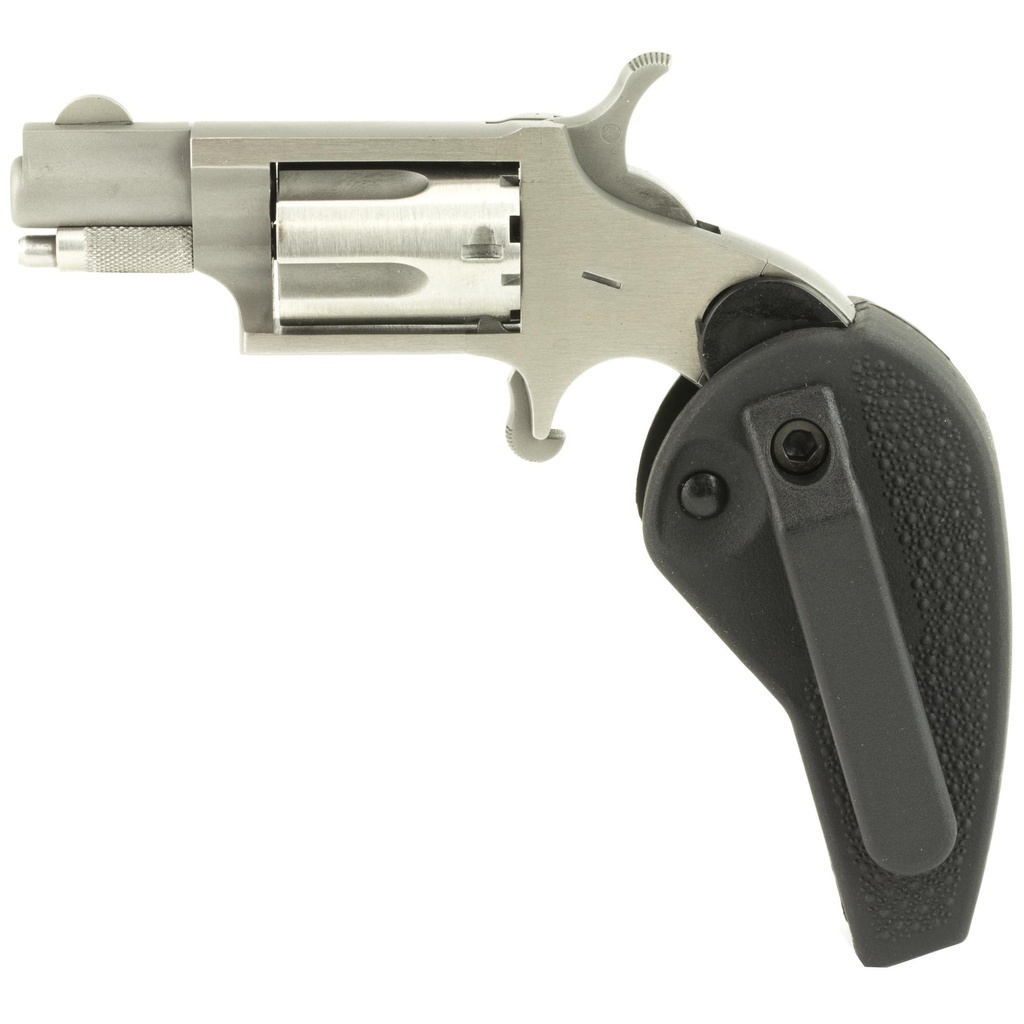 North American Arms Mini Revolver SA 22LR 1.125" Barrel Silver 5Rds 