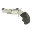 North American Arms Black Widow SA 22LR 2" Barrel Silver 5Rds 