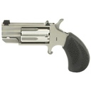 North American Arms Pug SA 22 WMR 1" Barrel Silver 5Rds 