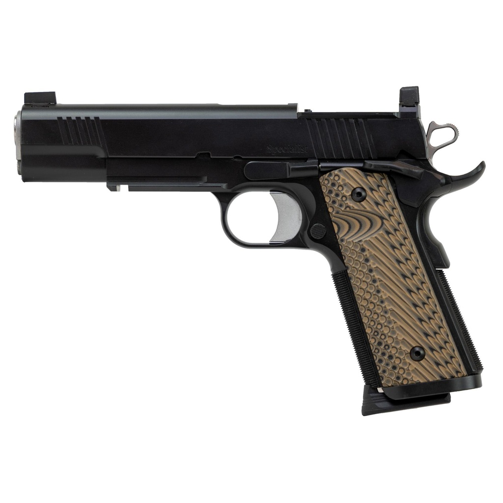 Dan Wesson Specialist 1911 45ACP 5" Barrel 8Rds 2Mags Black