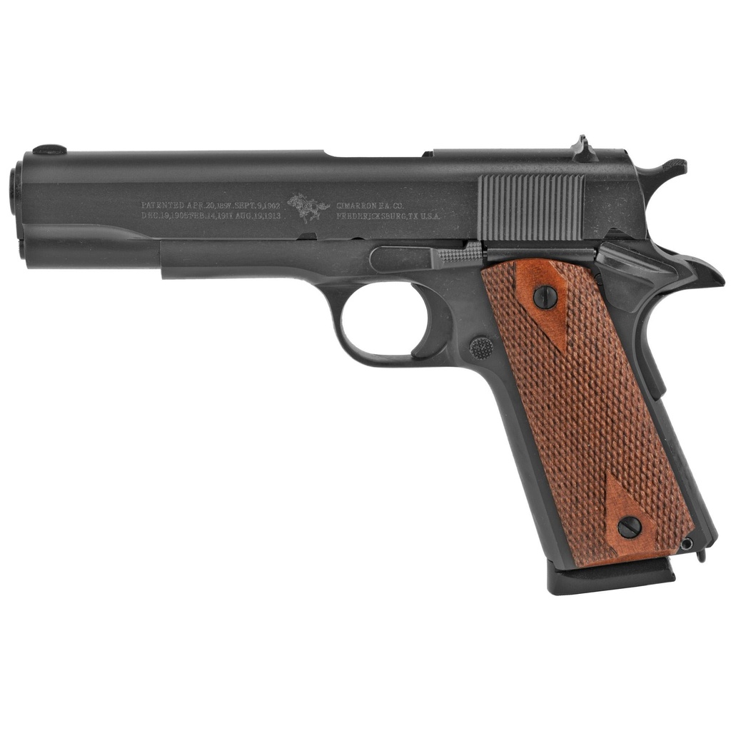 Cimarron 1911 A1 45ACP 5" Barrel 8Rds Black