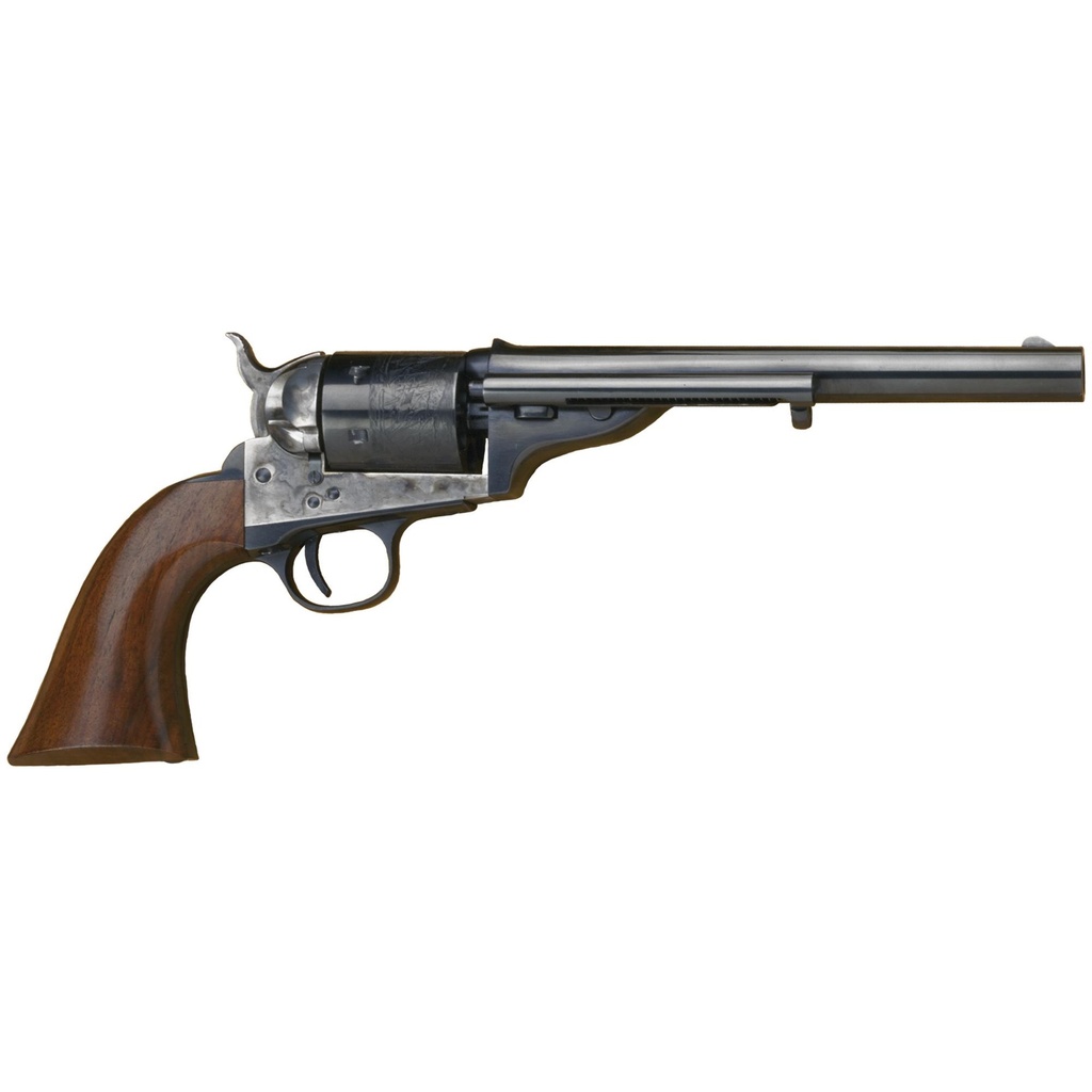 Cimarron 1872 Open Top Army SA 45LC 7.5" Barrel 6Rds Black