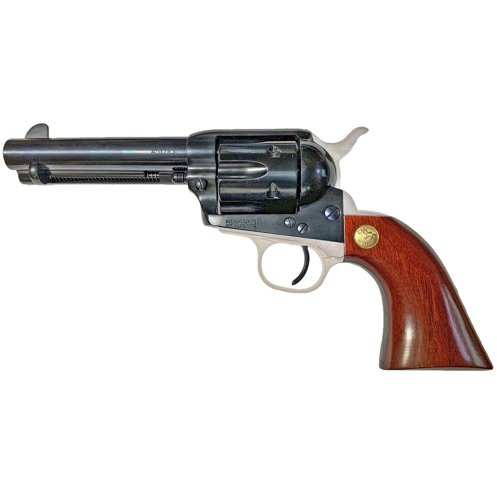 Cimarron Pistoleer SA 45LC 4.75" Barrel 6Rds Blue