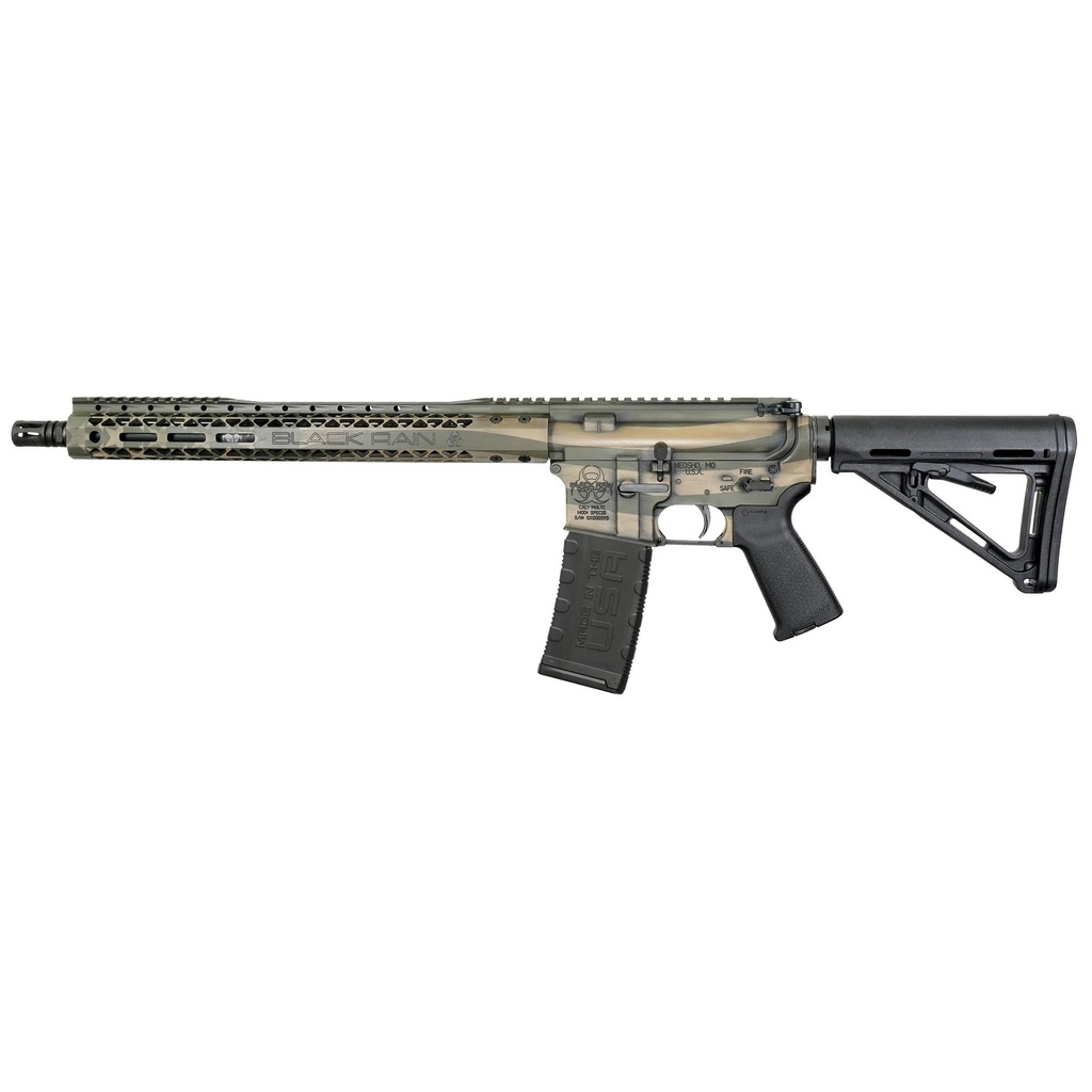 Black Rain Ordnance Spec+ 5.56 NATO 16" Free Float M-LOK Handguard FDE/OD 30 Round