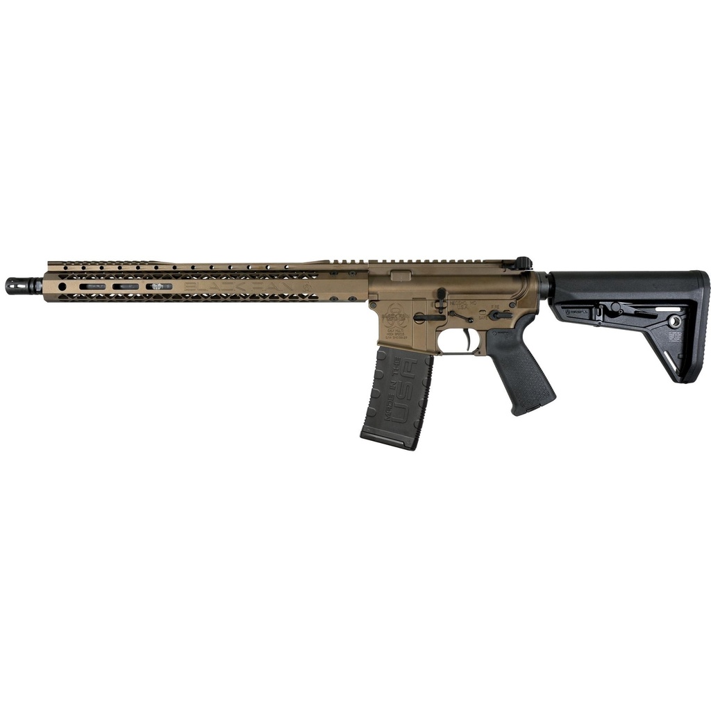 Black Rain Ordnance Spec+ 5.56 16" Cerakote Midnight Bronze 30 Round