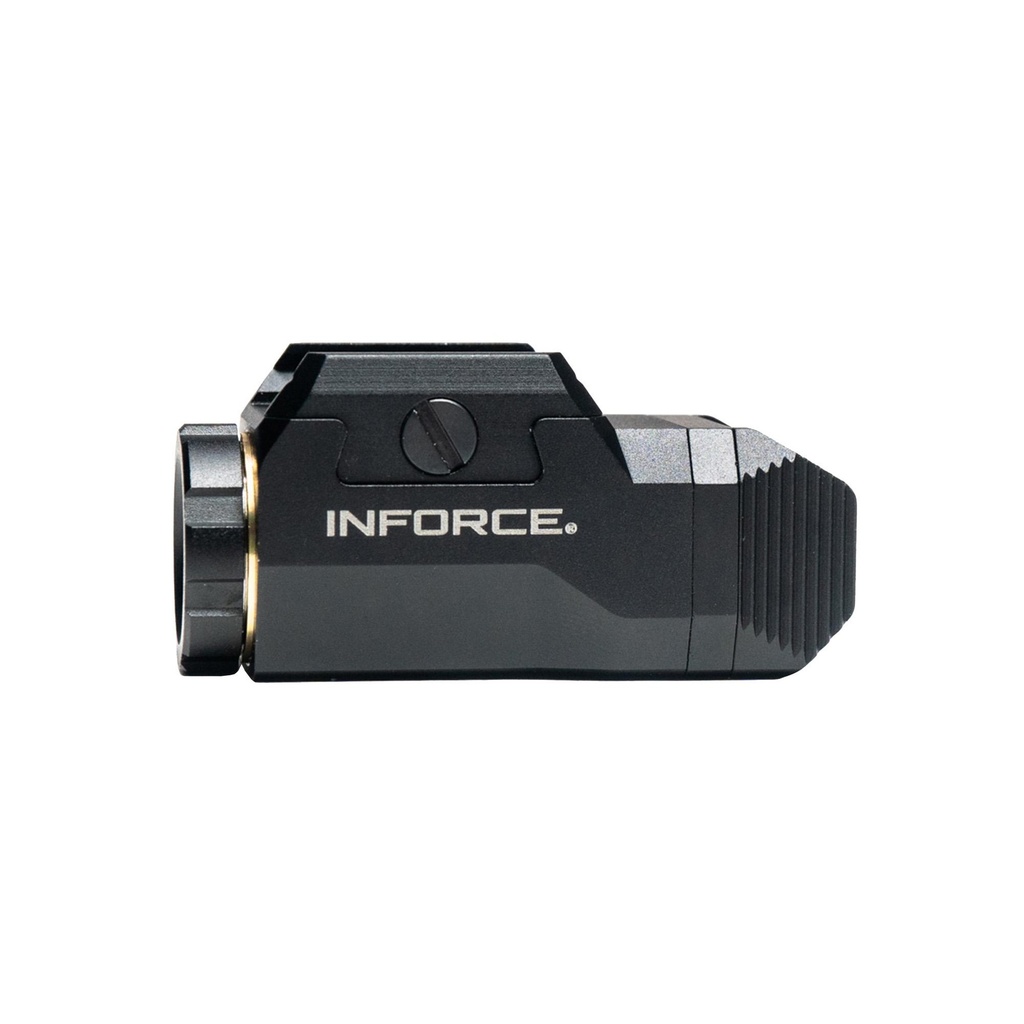 INFORCE Wild1 Multifunction Weaponlight Fits 1913 Picatinny Rail or Universal Rail Black 500 Lumens White LED Constant/Momentary 