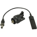 Surefire Part Scoutlight Includes A Click On/Off Pushbutton Switch And ST07 Switch Assembly With 7" Plug-In Momentary-On Remote Tape Switch Black 